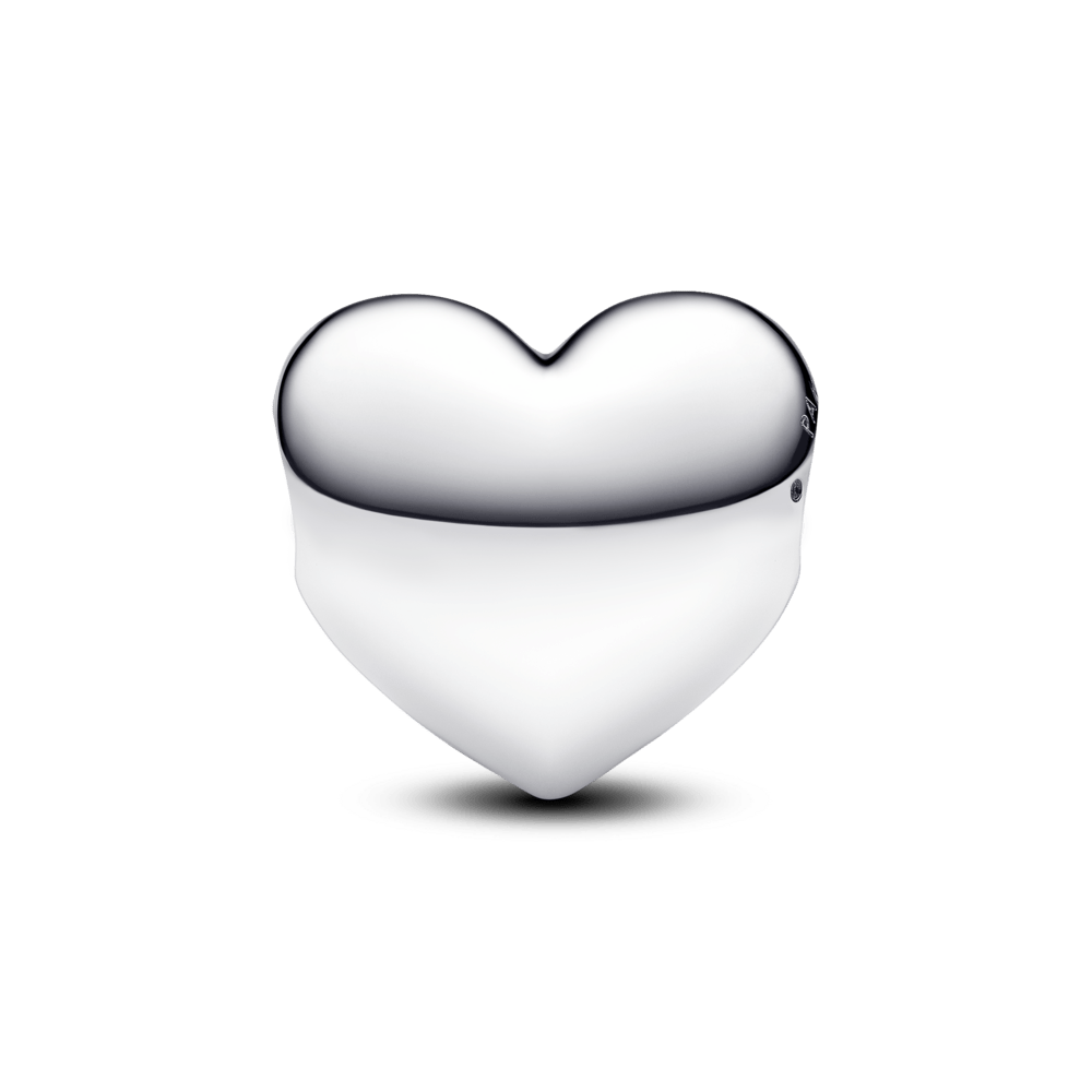 Gravierter großer Herzanhänger – 'Geliebt werden'