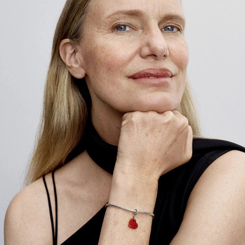 Kabantis Opal Bead 'Rote Herz'