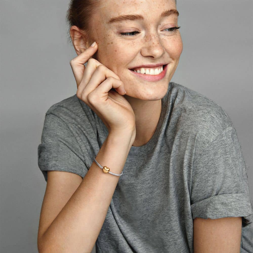 Lirvea Moments Herz und Schlangen-Gliederarmband