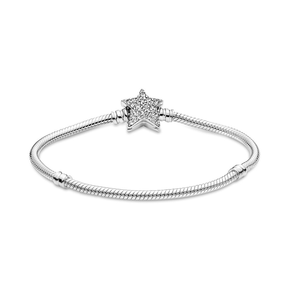 Lirvea Moments asymmetrischer Stern-Verschluss Schlangen-Gliederarmband