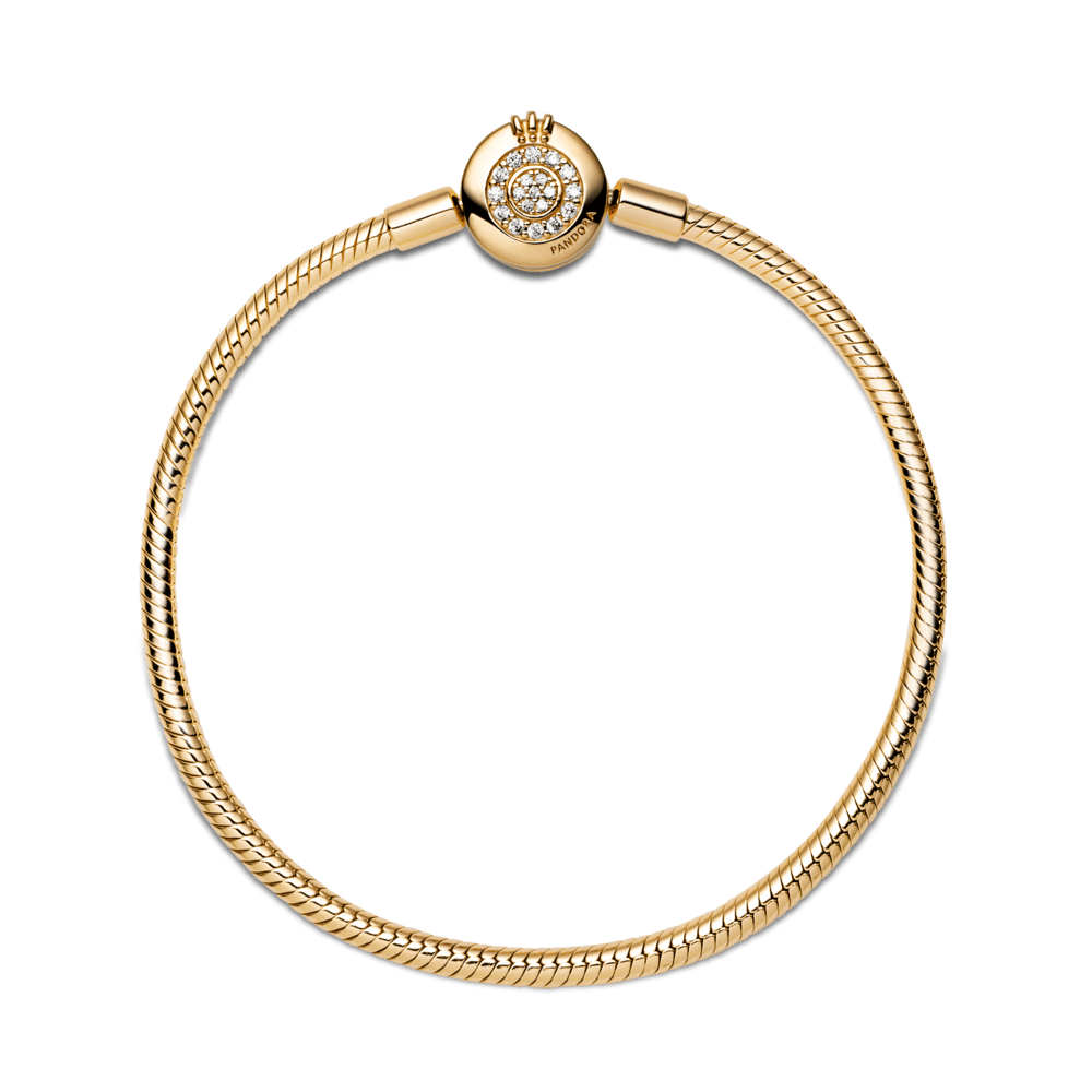 Lirvea Funkelndes Crown O Schlangen-Gliederarmband