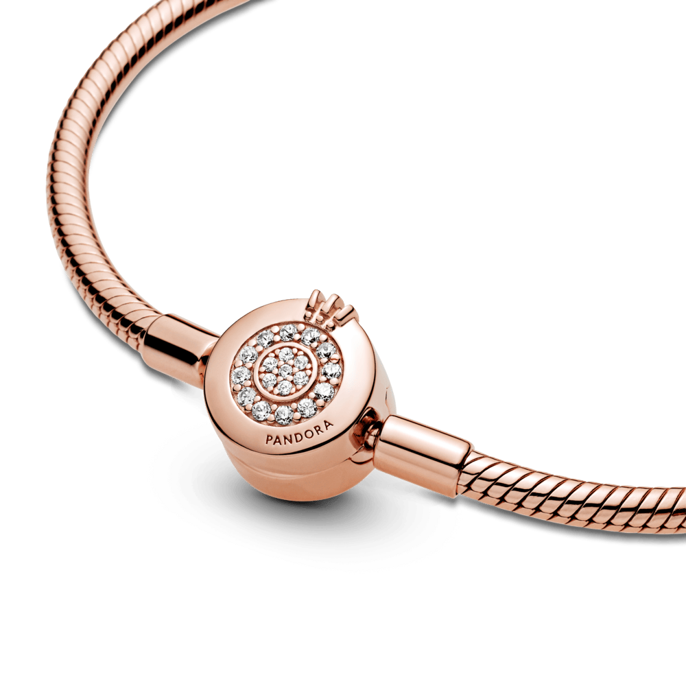 Lirvea Funkelndes Crown O Schlangen-Gliederarmband