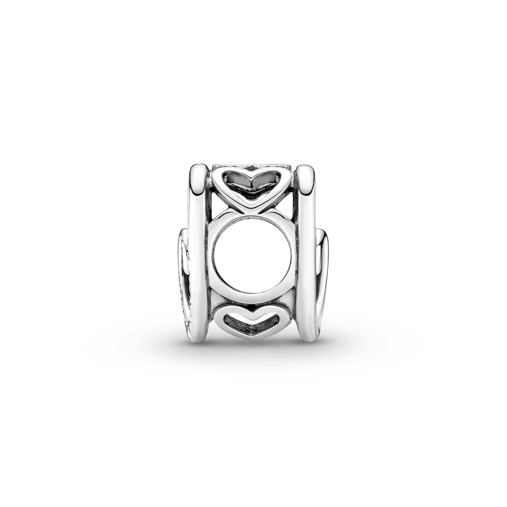 Intertwined Infinity Hearts Bead