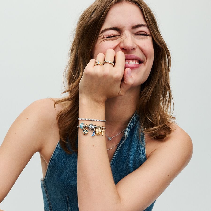 Lirvea Funkelndes Schiebe-Tennisarmband