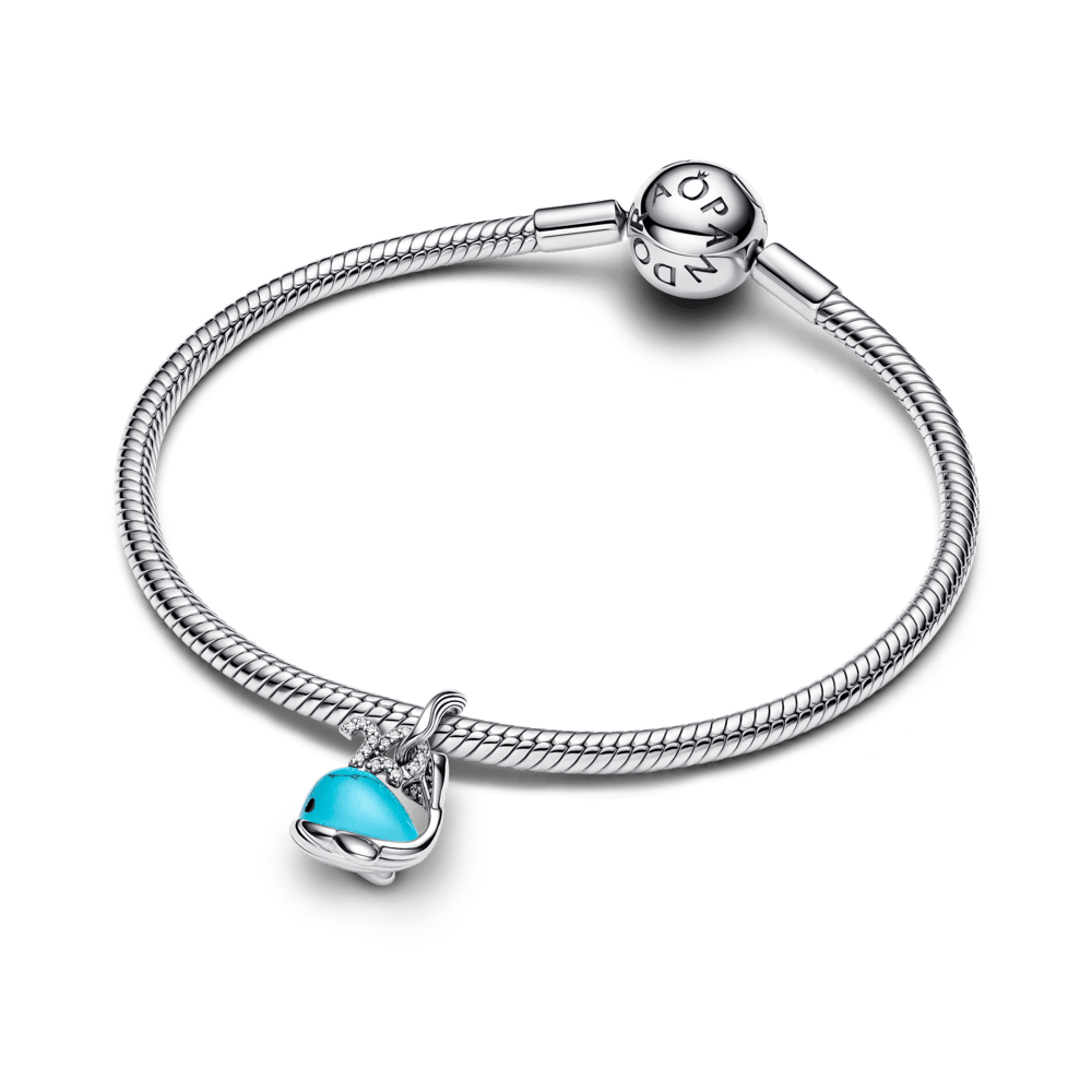 Türkisfarbener Wal-Hängeschmuck