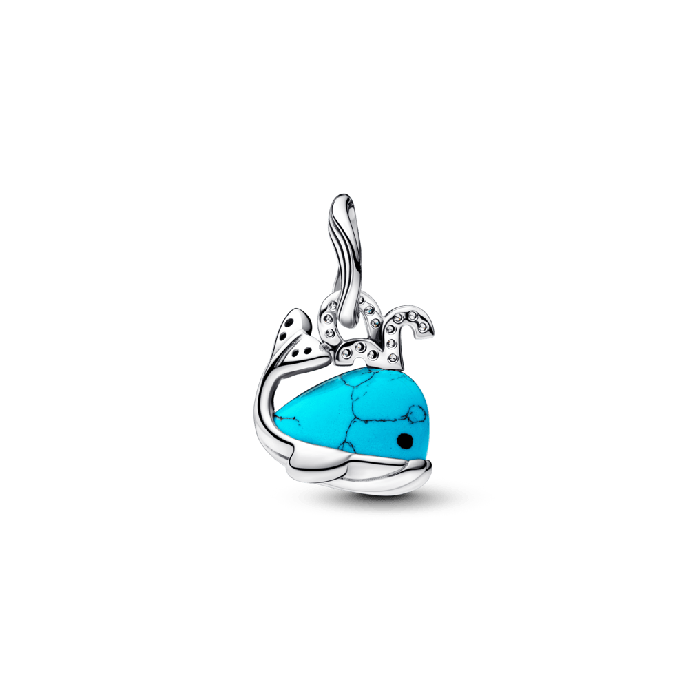 Türkisfarbener Wal-Hängeschmuck