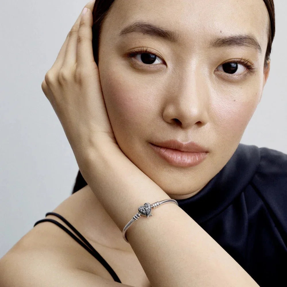 Lirvea Schlangenleder mit herzförmigen Flügeln