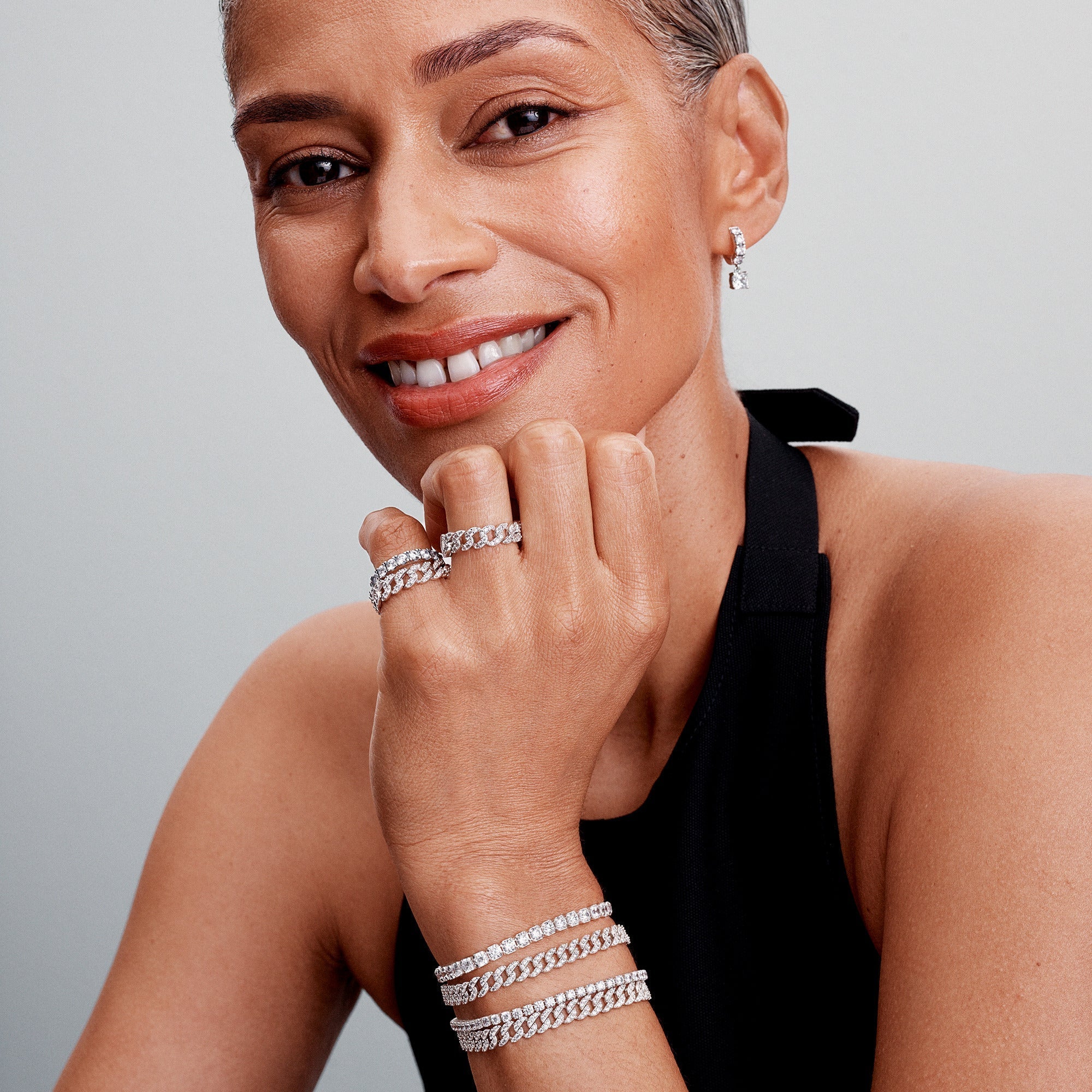 Lirvea Funkelndes Tennisarmband