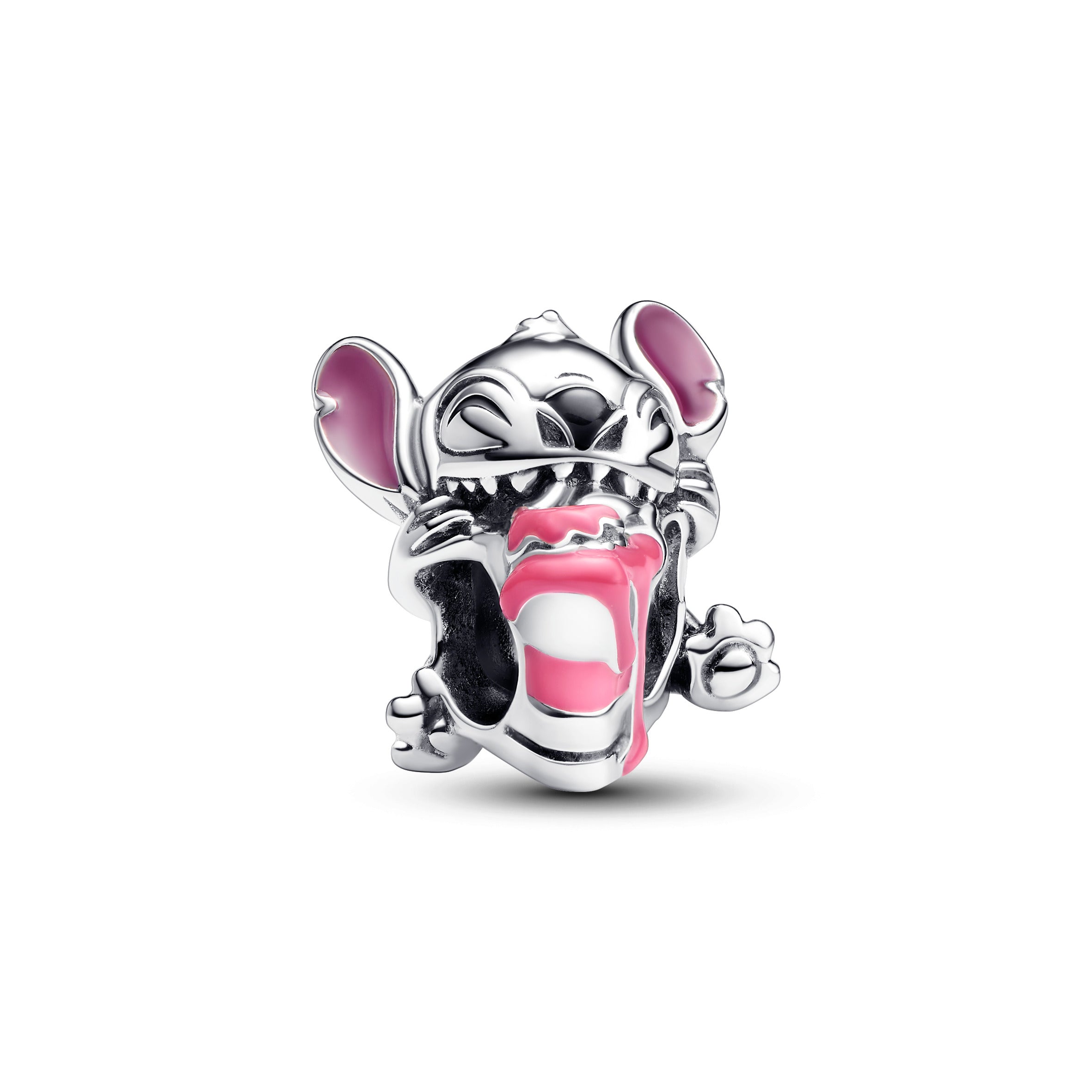 Lirvea Disney Stitch Geburtstagstorte Sterlingsilber mit Emaille-Charm