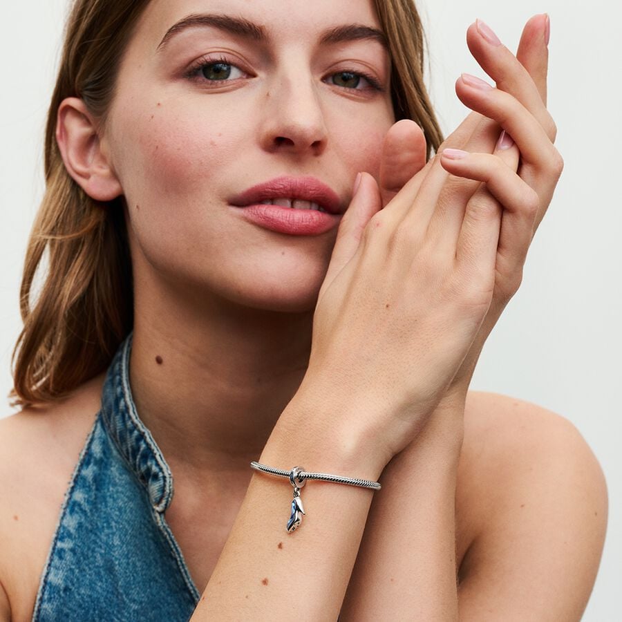 Lirvea Disney Cinderella Glasschuh-Anhänger zum Aufhängen,