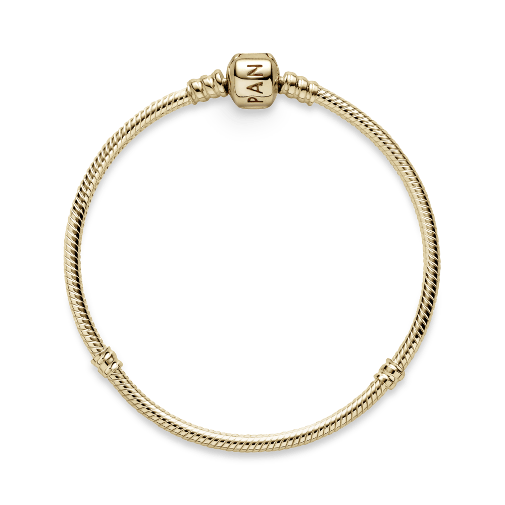 Lirvea Verspieltes Zylinder-Verschluss Schlangen-Gliederarmband