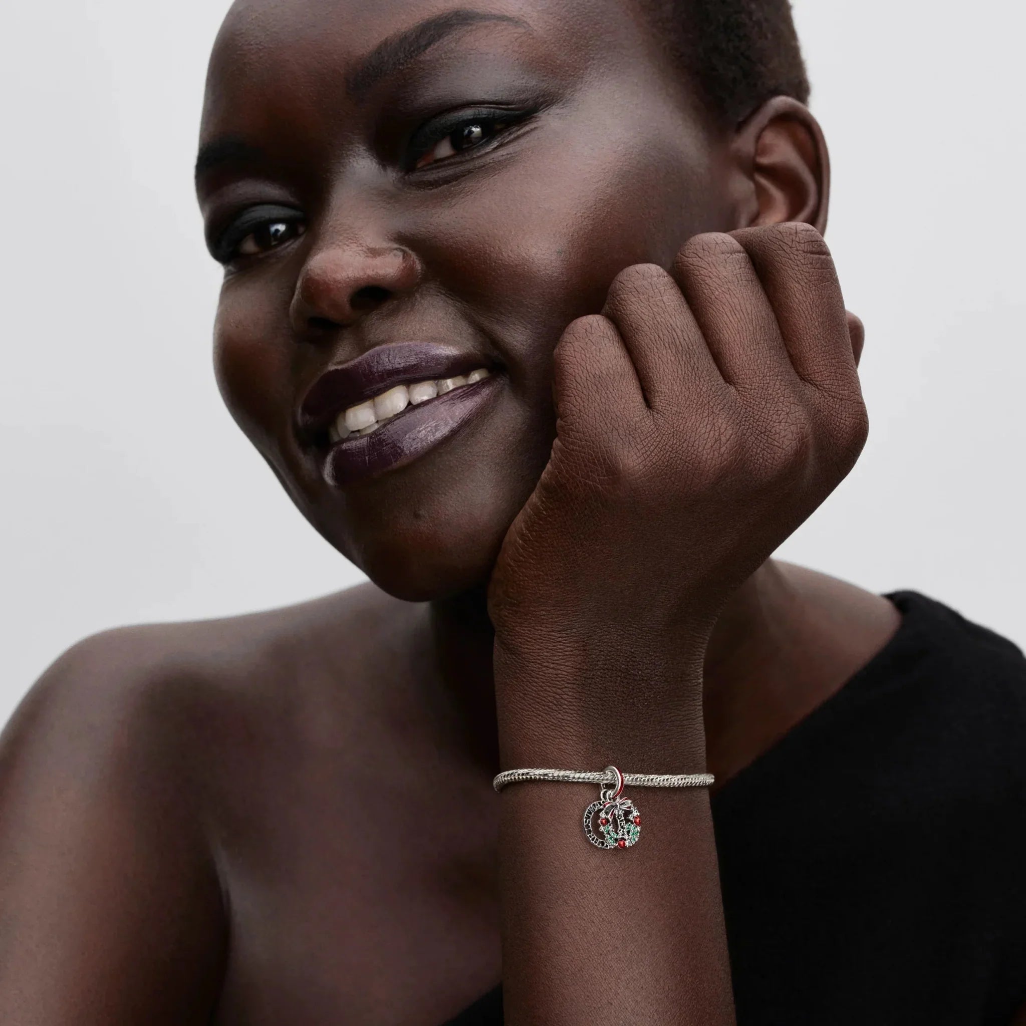 Doppelt hängender Anhänger „Festkranz“