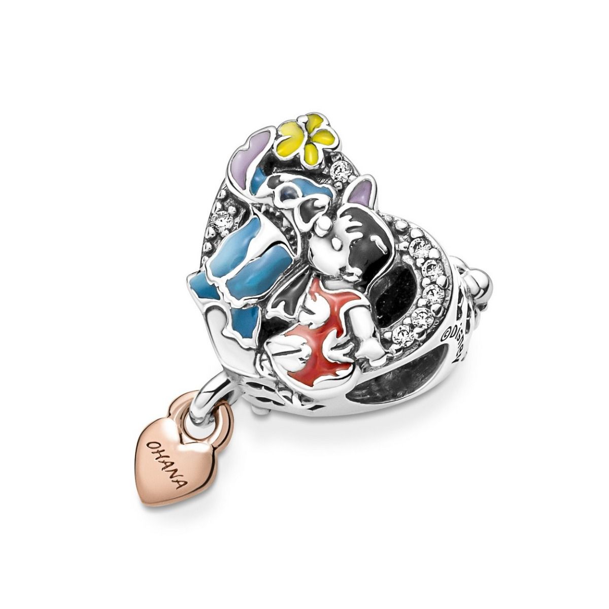 Lirvea Disney Ohana Lilo & Stitch inspirierter Charm