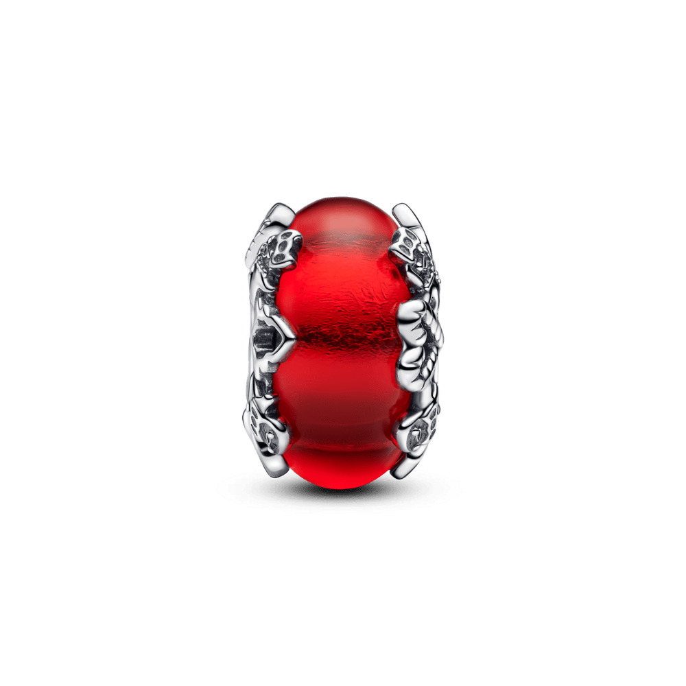 Murano-Glas-Amulett Weihnachtszauber