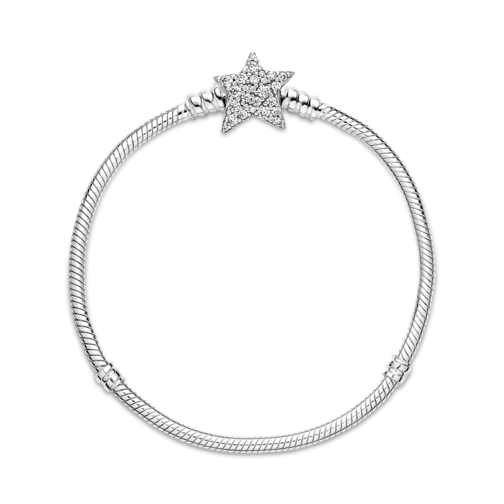 Lirvea Moments asymmetrischer Stern-Verschluss Schlangen-Gliederarmband