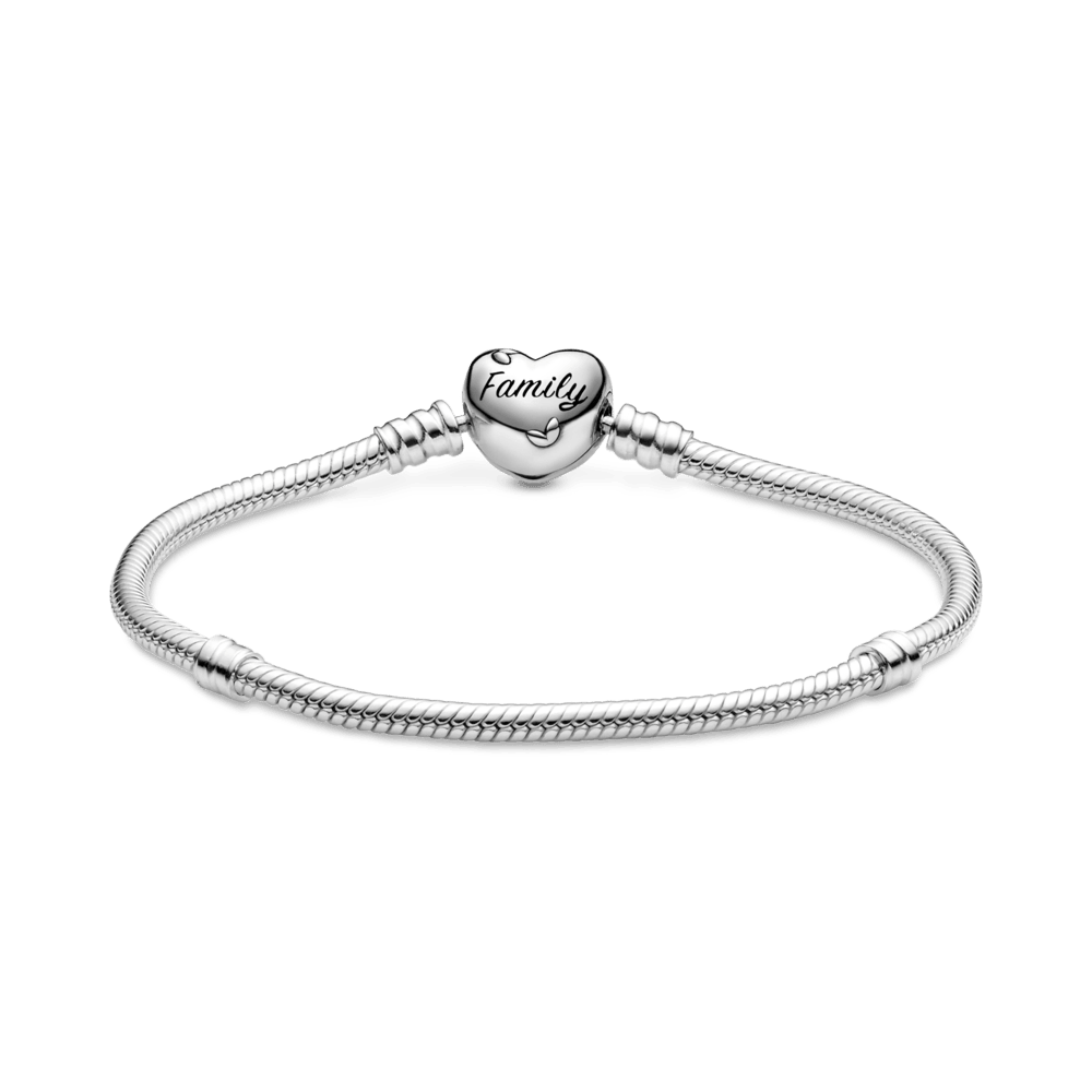 Lirvea Moments Schlangen-Gliederarmband mit Funklendem Unendlichkeits-Herzverschluss