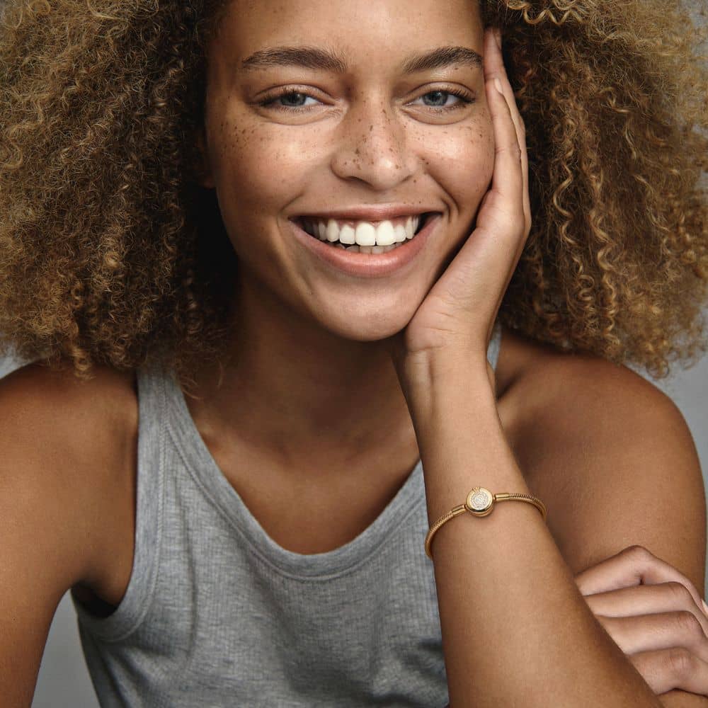 Lirvea Funkelndes Crown O Schlangen-Gliederarmband