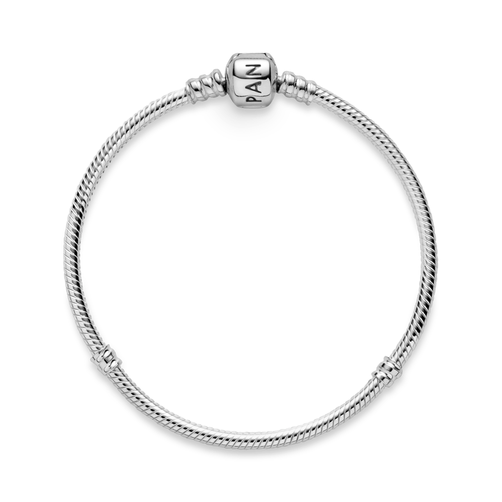 Lirvea Verspieltes Zylinder-Verschluss Schlangen-Gliederarmband