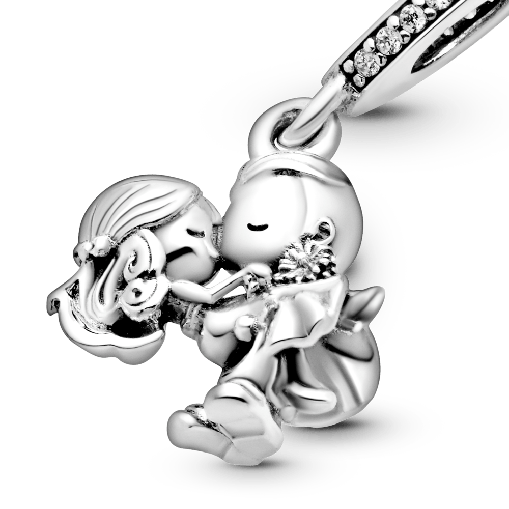 Partner Anhänger mit Eheringen