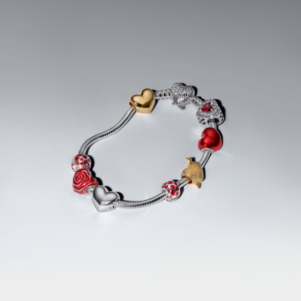 Lirvea Schlangenleder mit herzförmigen Flügeln