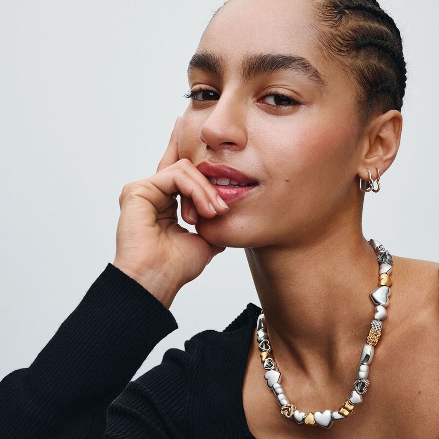 Funkelnde Herzchen-Perle